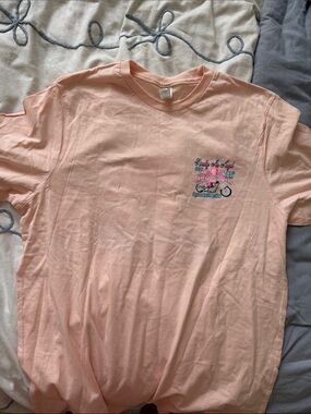 Gildan Peach Daytona Beach Bike Week Motorcycle Tee